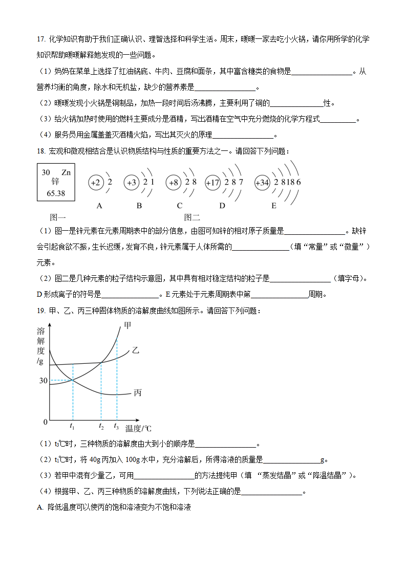 精品解析：2023年黑龙江省齐齐哈尔市中考化学真题（原卷版）_new_05.png