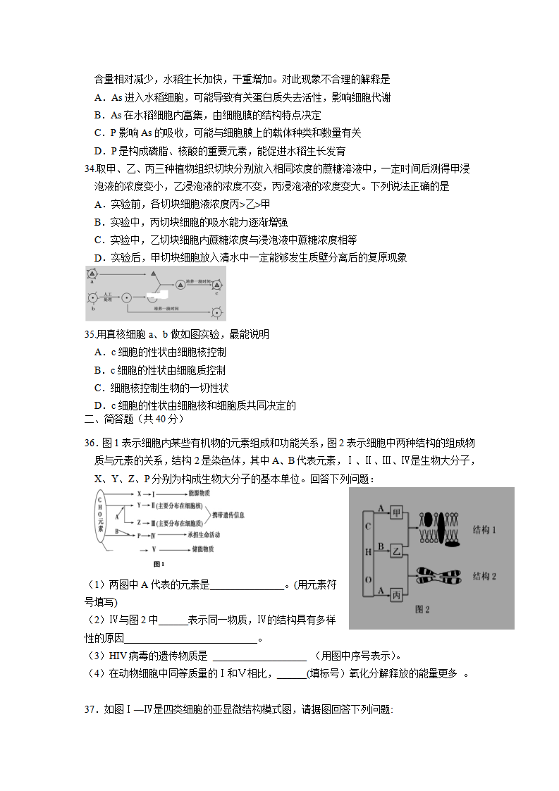 2019-2020学年辽宁省实验中学高一上学期期中考试生物试卷_07.png