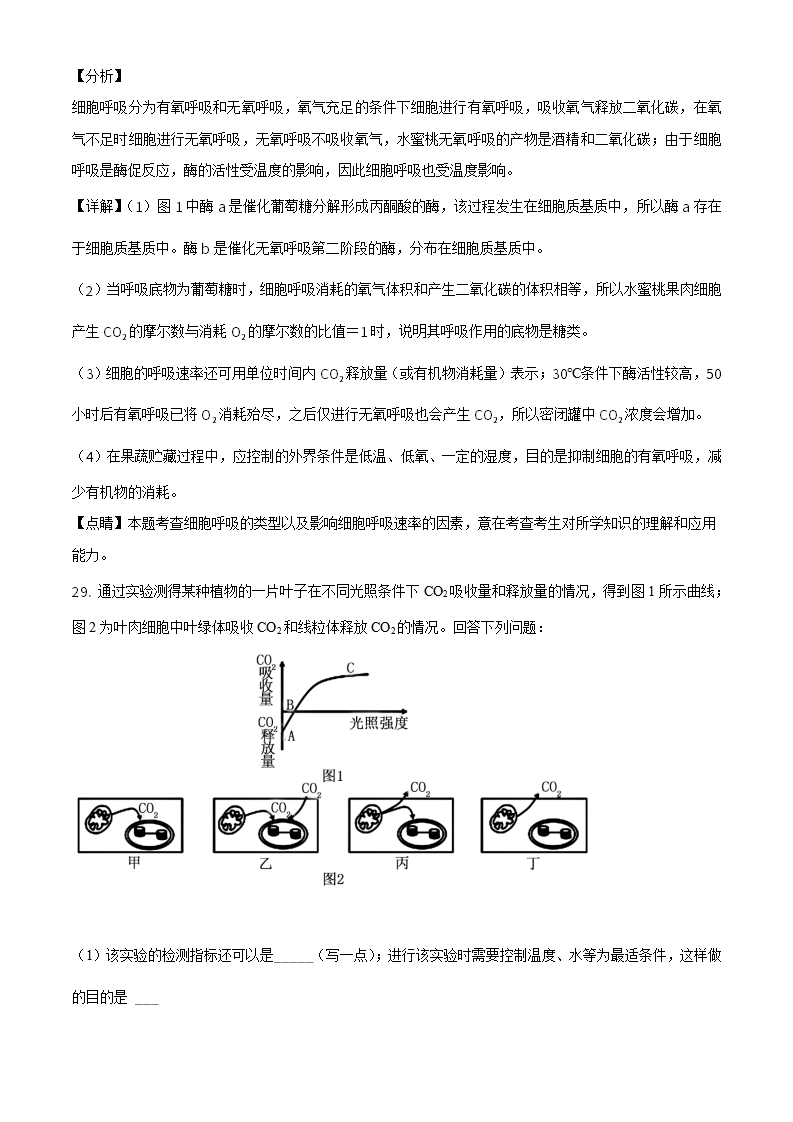 精品解析：吉林省松原市乾安县七中2020-2021学年高一上学期期末生物试题（解析版）_23.png