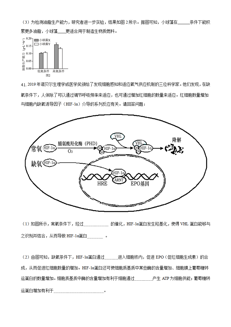 精品解析：北京丰台区2020-2021学年高一上学期期末生物试题（原卷版）_13.png