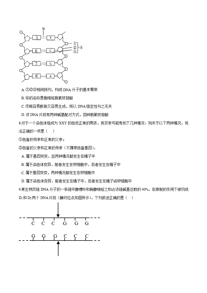 2020-2021学年高一生物下学期期中测试卷02（人教版2019选择性必修2）（原卷版）_02.png