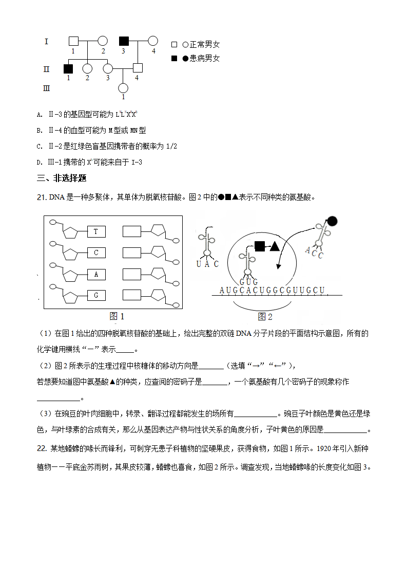 精品解析：山东省烟台市2019-2020学年高一下学期期末生物试题（原卷版）_07.png