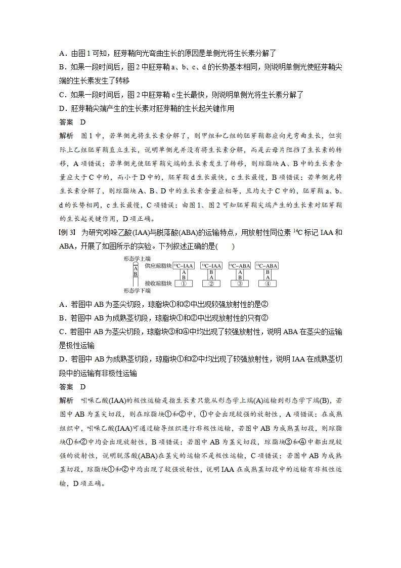第5章 微专题四　生长素生理作用的相关曲线分析和实验设计_03.png