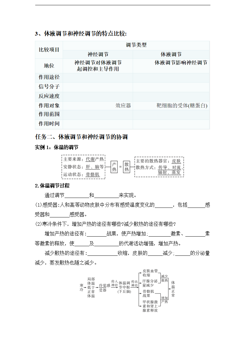 3.3 体液调节与神经调节的关系（导学案）-2020-2021学年上学期高二生物学同步精品课堂（新教材人教版选择性必修1）_02.png