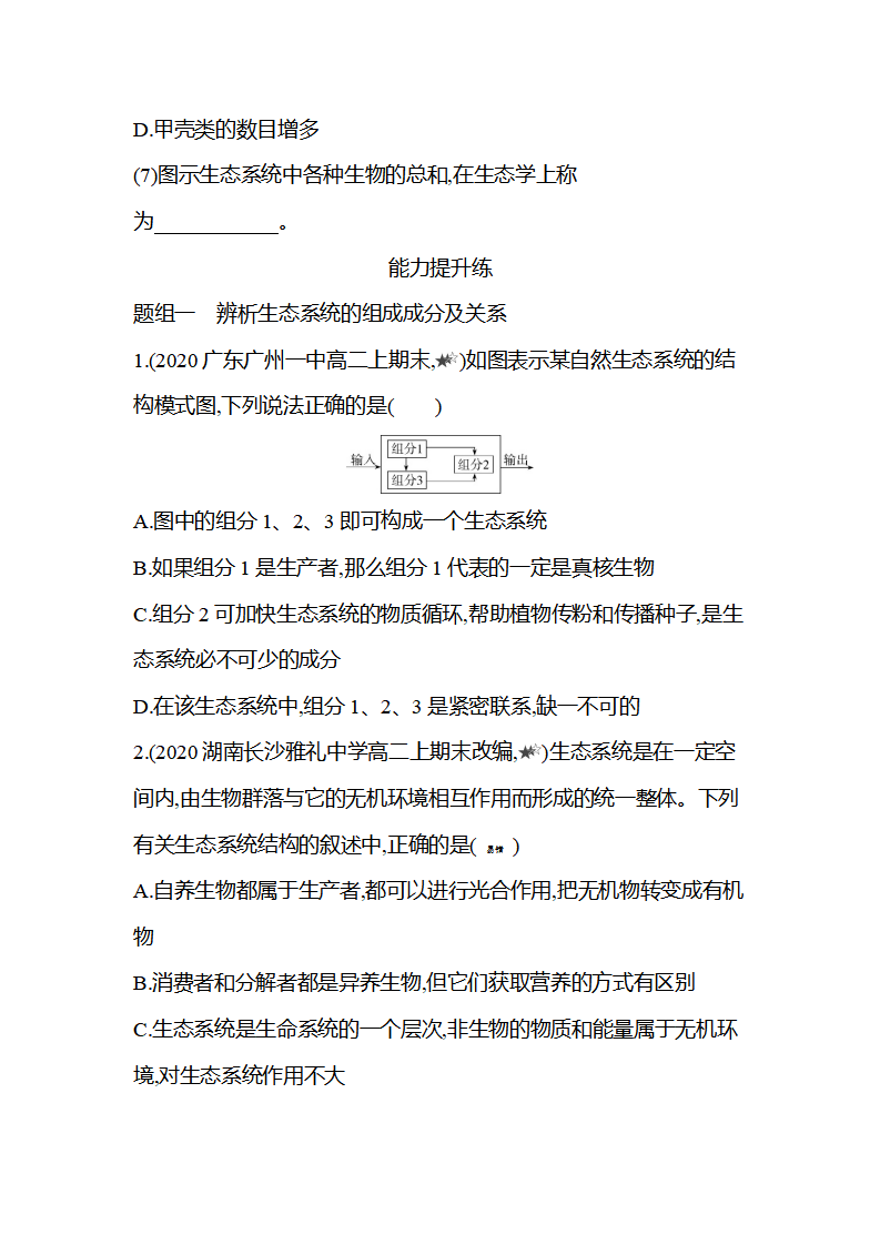 2020-2021学年生物人教版新教材选择性必修2课时素养练：第3章第1节　生态系统的结构_07.png