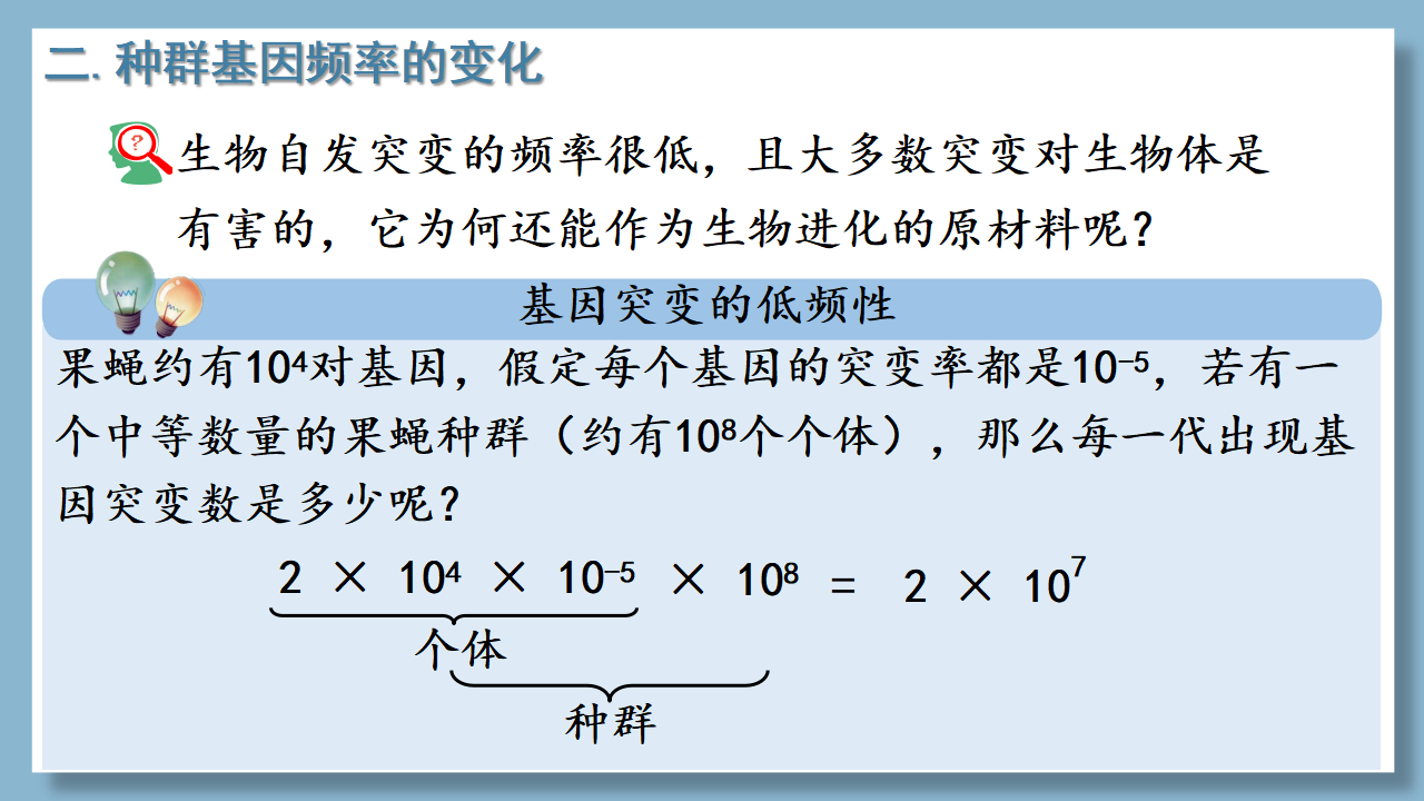 6.3 种群基因组成的变化与物种的形成-【实践教学】2022-2023学年高一生物同步优质课件（人教版2019必修2）_27.png