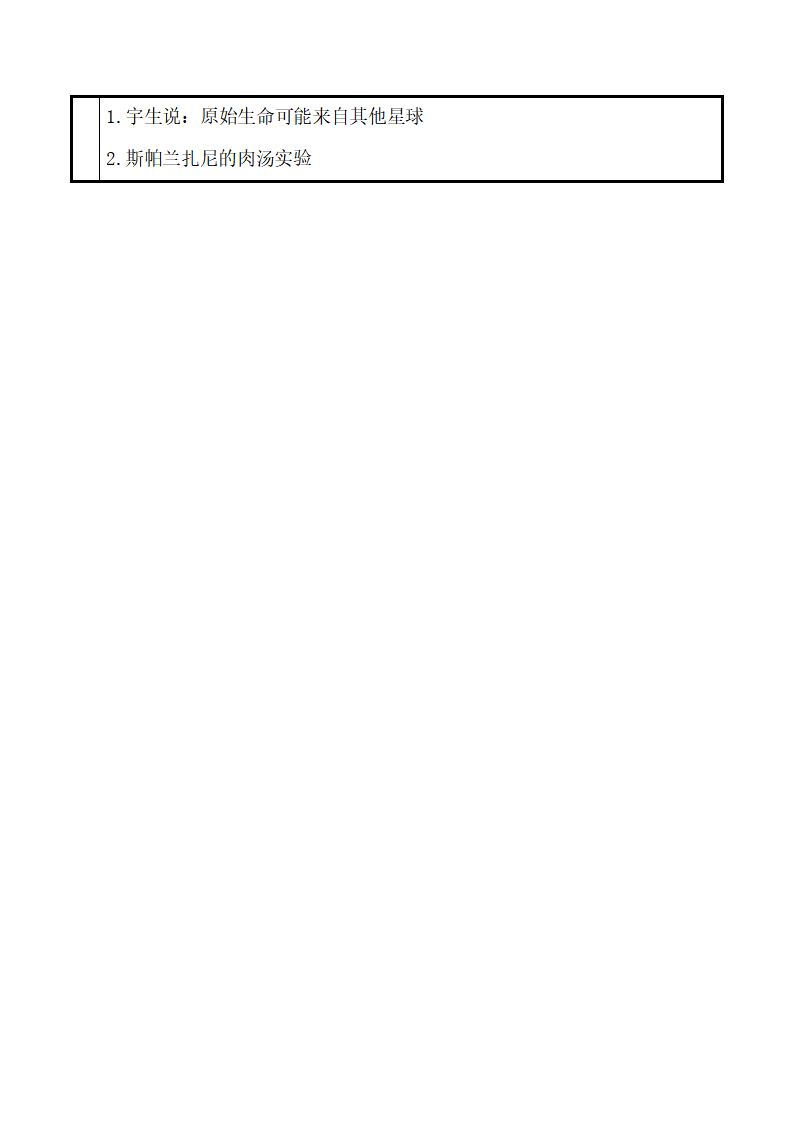 人教版八年级下册生物7.3.1地球上生命的起源教案_08.png