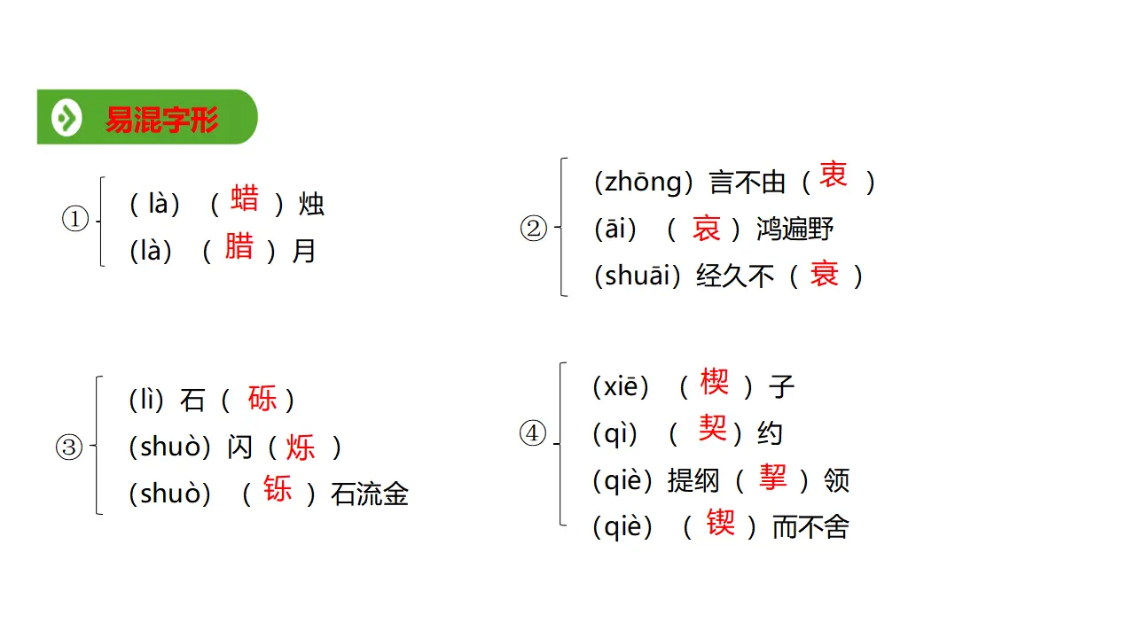 110高中语文必修1第一单元第2课《本课综合与测试》基础知识梳理集体备课ppt课件_03.webp