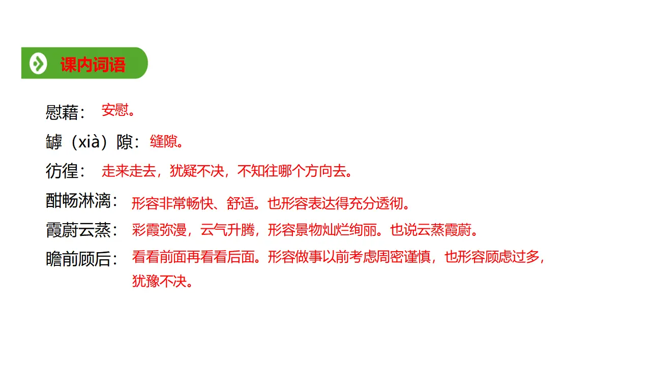 110高中语文必修1第一单元第2课《本课综合与测试》基础知识梳理集体备课ppt课件_04.webp