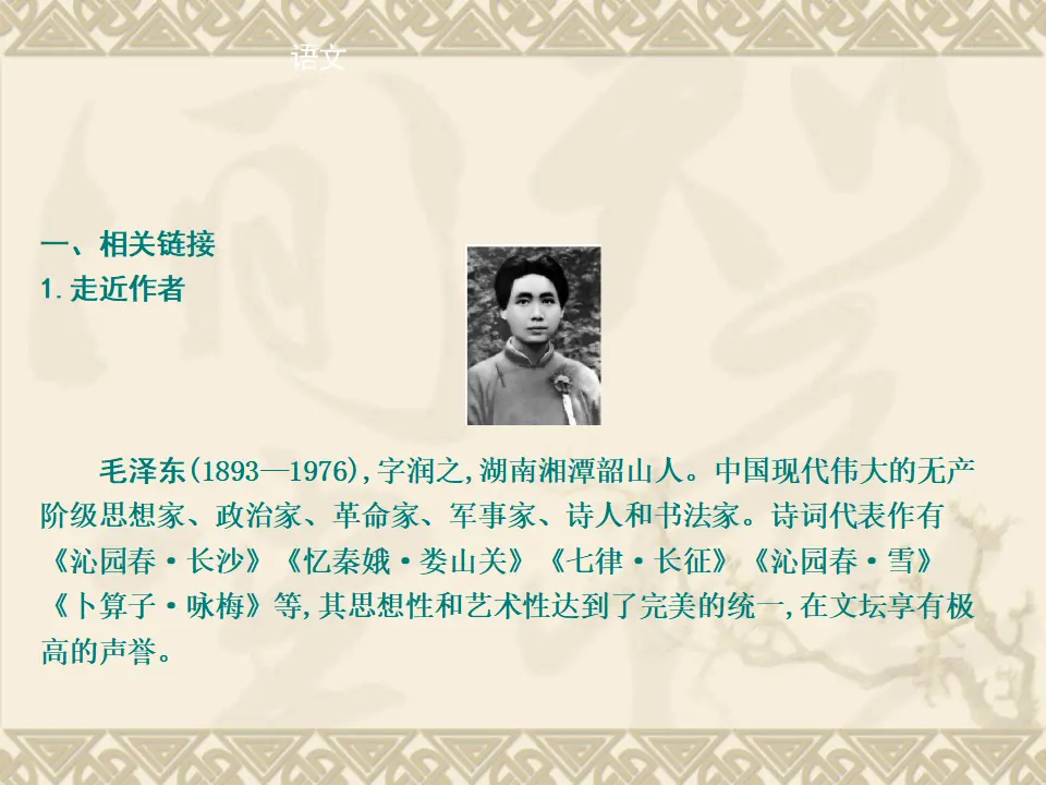 08高中语文必修1《1 沁园春 长沙》优质教学课件_02.webp