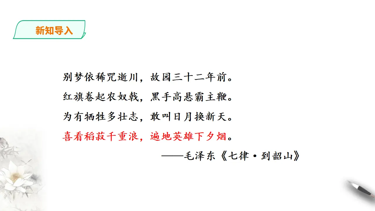 271高中语文必修1部编版高中语文必修一 喜看稻菽千重浪_02.webp