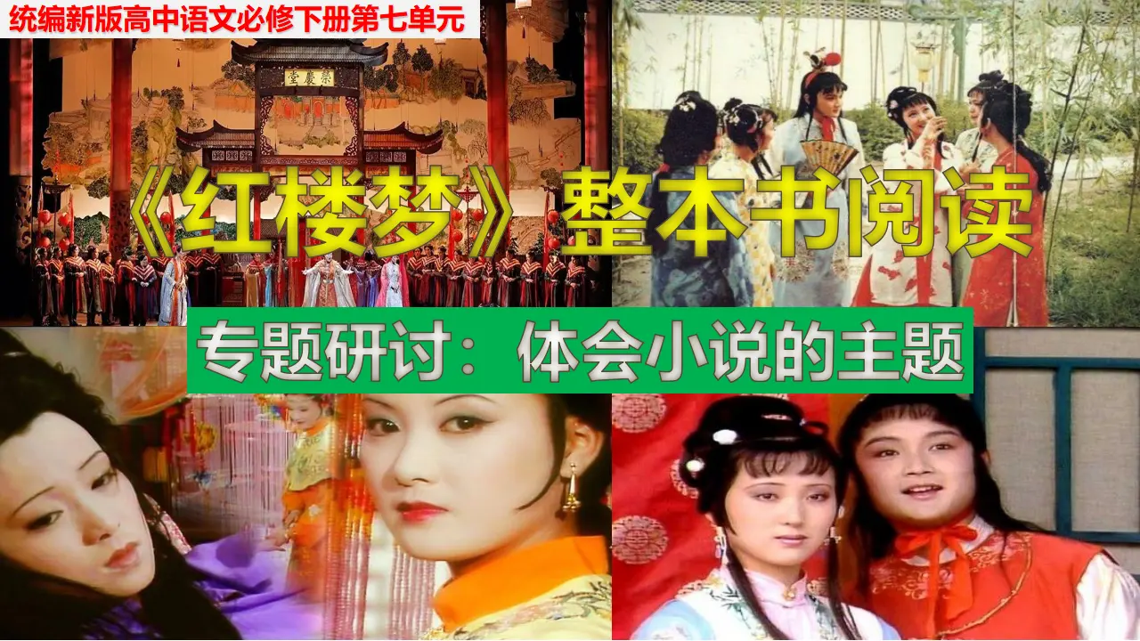 《红楼梦》整本书阅读9：专题研讨：体会小说的主题（教学课件）_01.webp