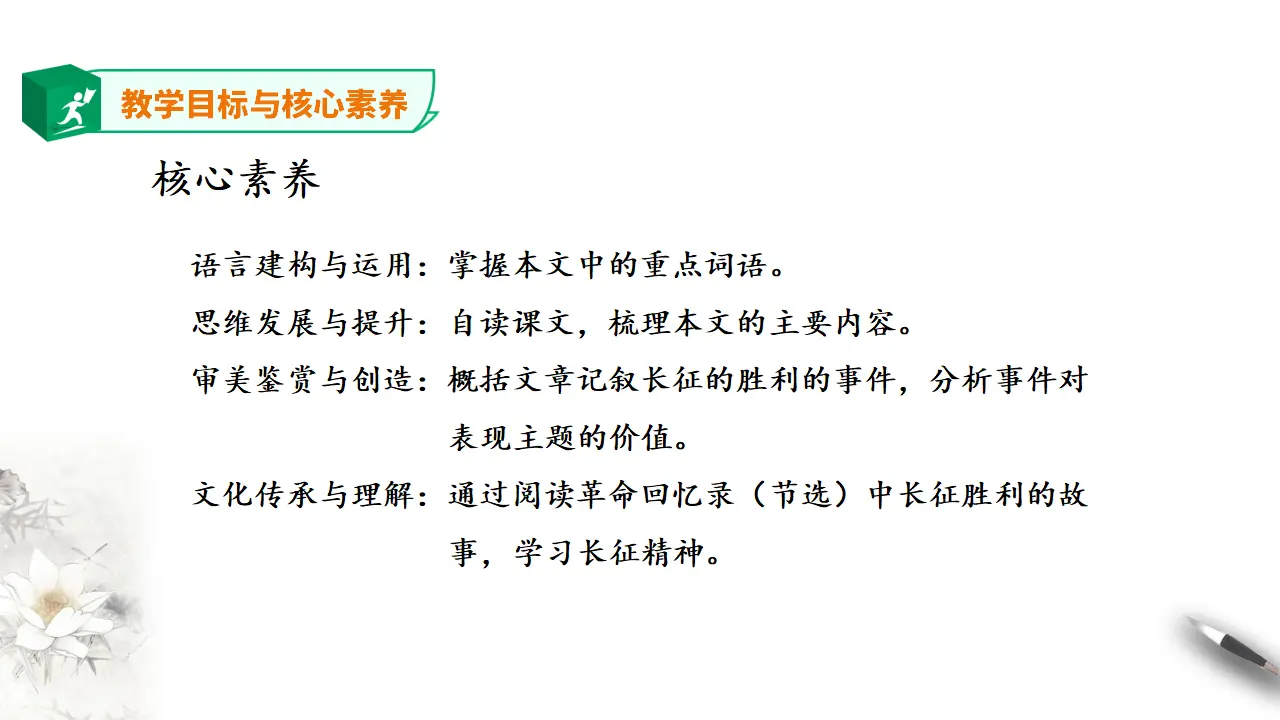 人教新课标高中语文选择性必修上册《长征胜利万岁》第一课时_04.webp