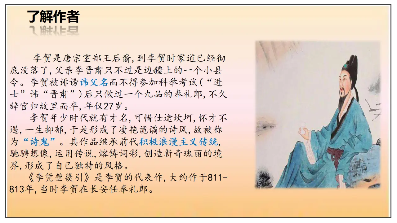 古诗词诵读  李凭箜篌引（课件）-2020-2021学年高二语文随堂教学案（选择性必修中册）_04.webp