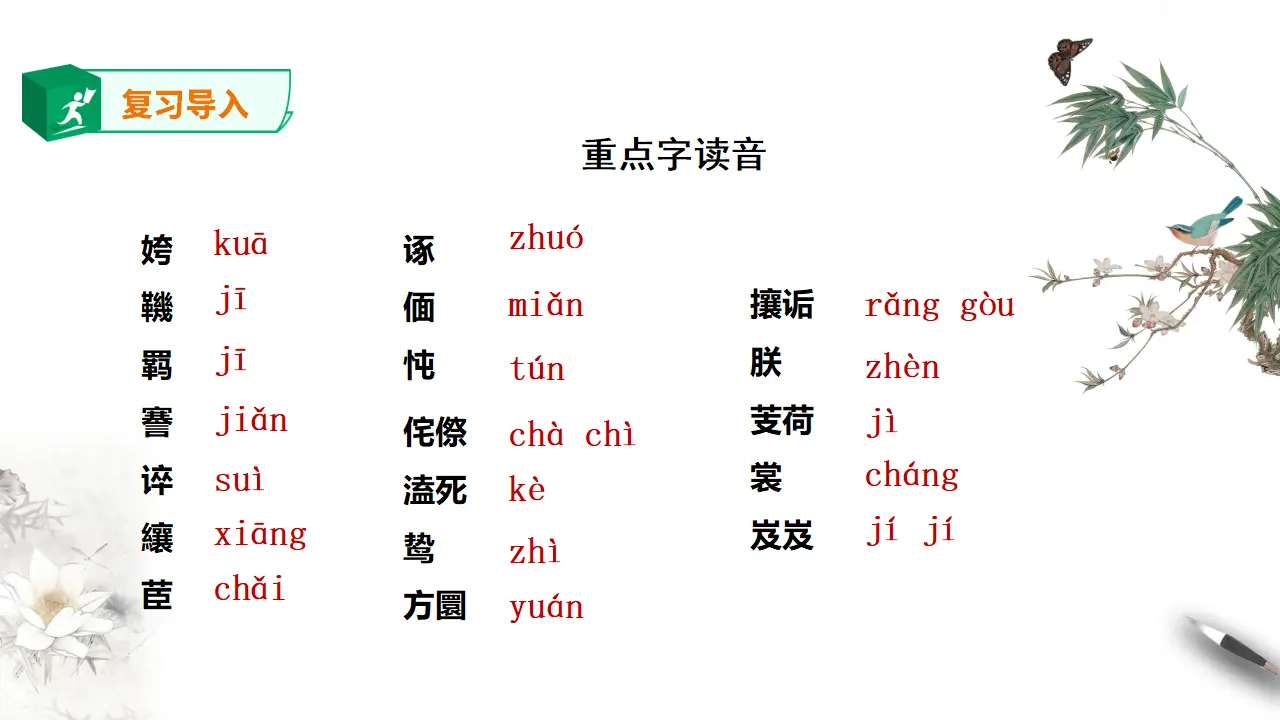 高中语文 选择性必修下《离骚》节选 第二课时 课件_02.webp