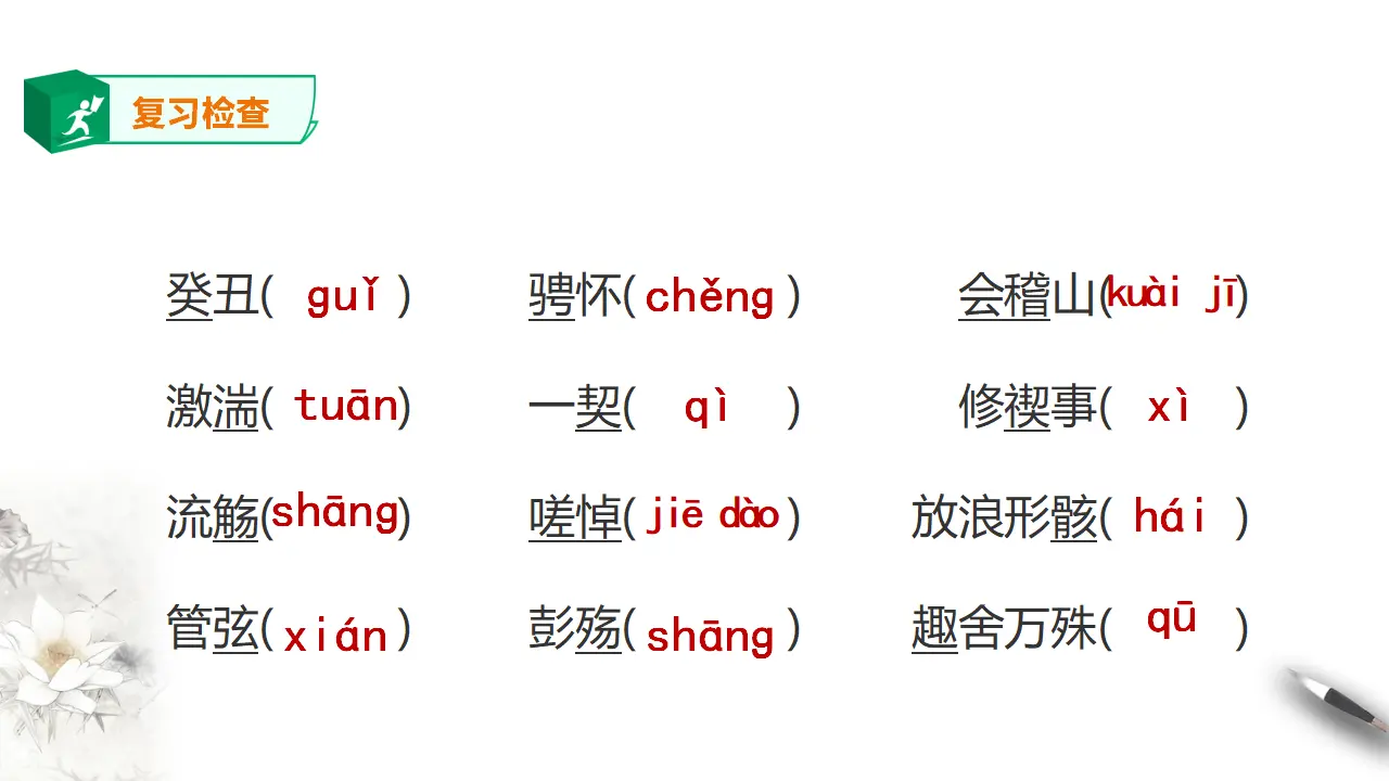 高中语文 选择性必修下《兰亭集序》 第二课时  课件_02.webp