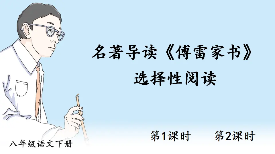 名著导读 《傅雷家书》 选择性阅读（课件1）_01.webp