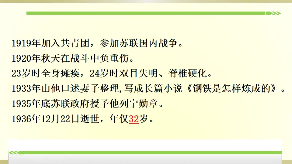 名著导读《钢铁是怎样炼成的》：摘抄和做笔记（课件2）_04.webp