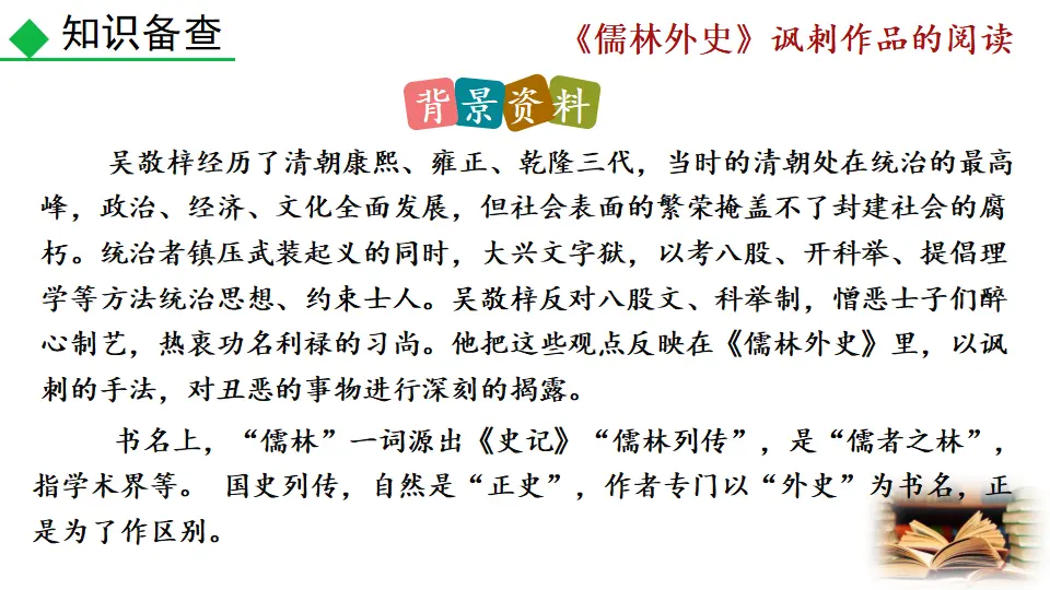 名著导读  《儒林外史》讽刺作品的阅读（课件2）_05.webp