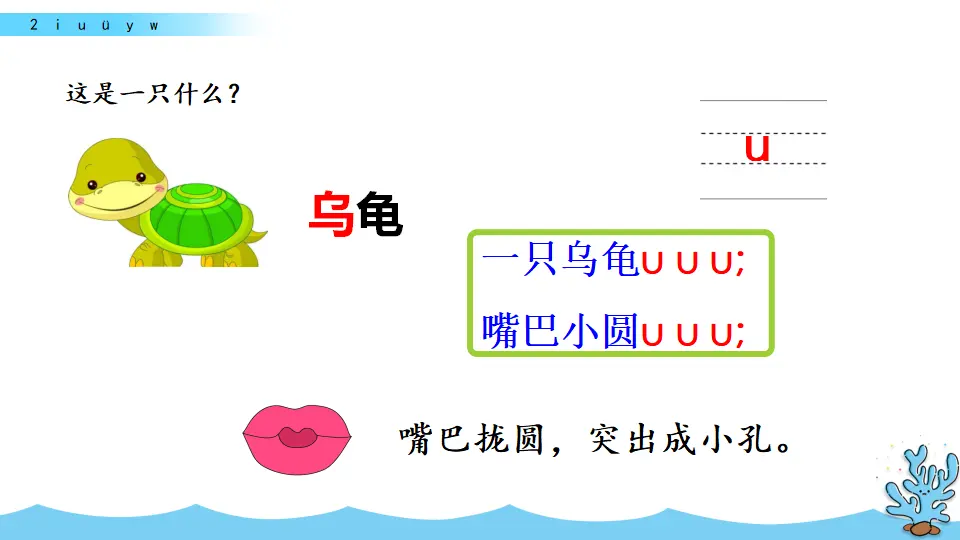 汉语拼音2  i u ü y w（课件2）_05.webp