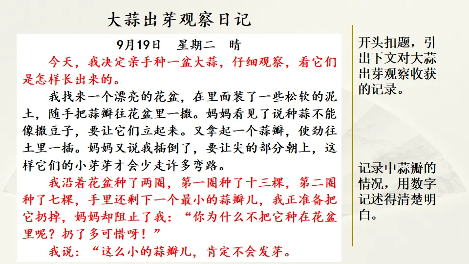 范文2：大蒜出芽观察日记（课件2）_01.webp