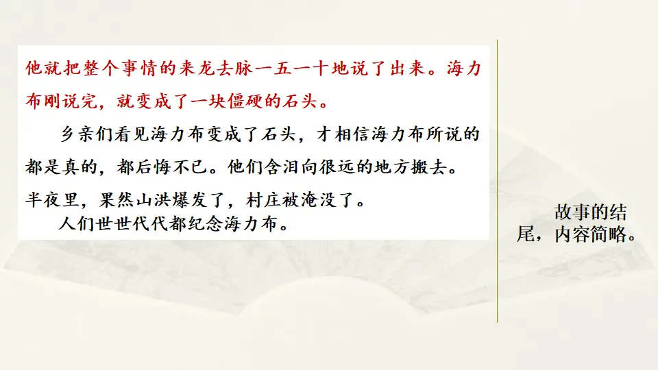 范文2：《猎人海力布》缩写（课件2）_03.webp
