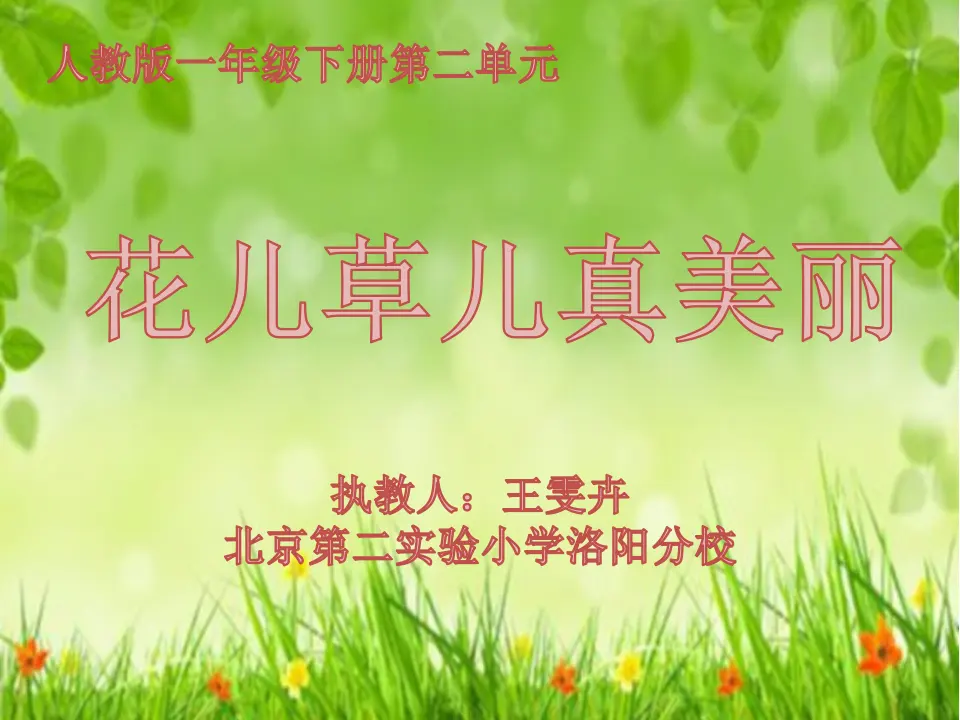 《6 花儿草儿真美丽》【王老师】【省级】优质课（课件4）_01.webp