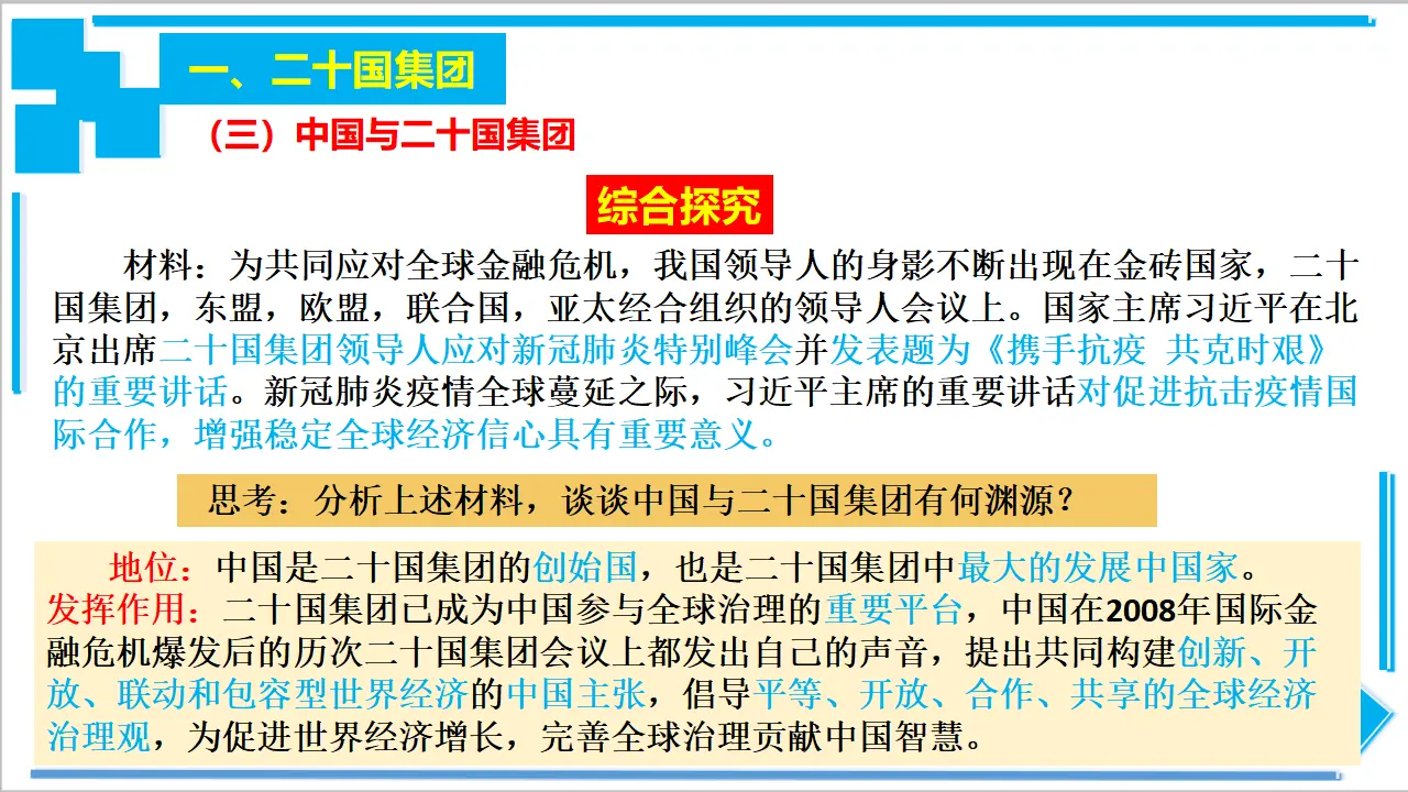 9.2中国与新兴国际组织（课件2）_04.webp