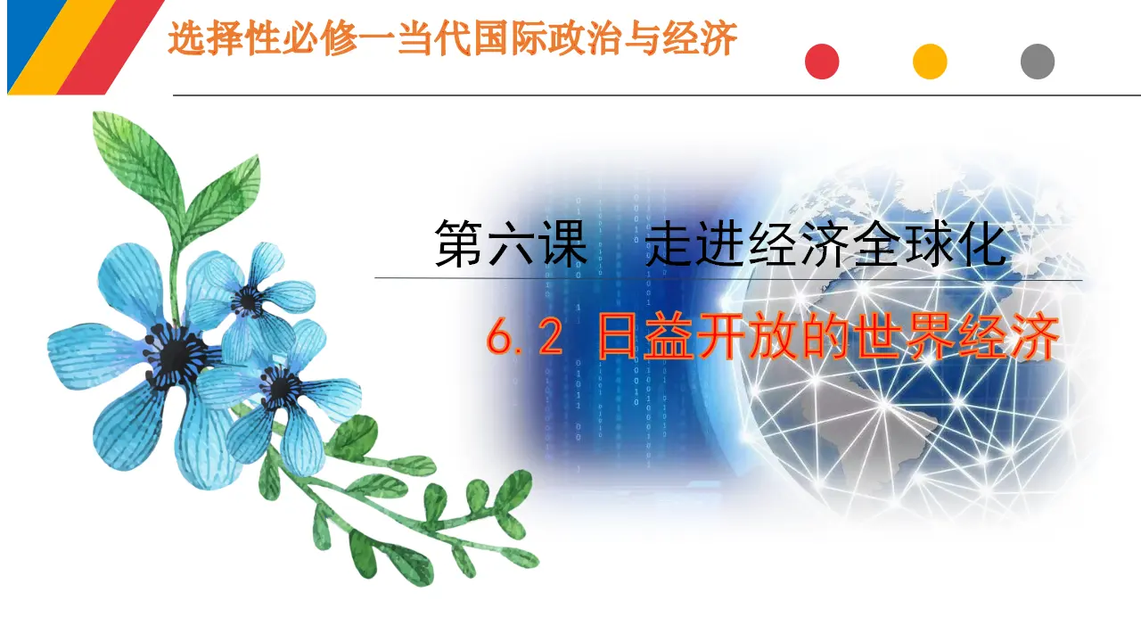 6.2 日益开放的世界经济（课件6）_01.webp