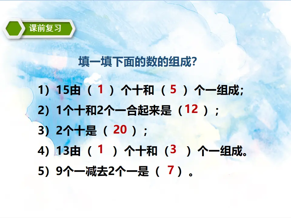 6.2十加几、十几加几和相应的减法 教学课件（课件5）_03.webp