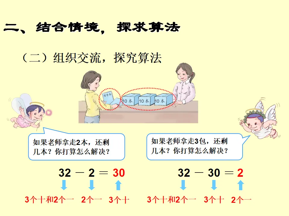 理解整十数加一位数及相应减法算理。（课件5）_05.webp