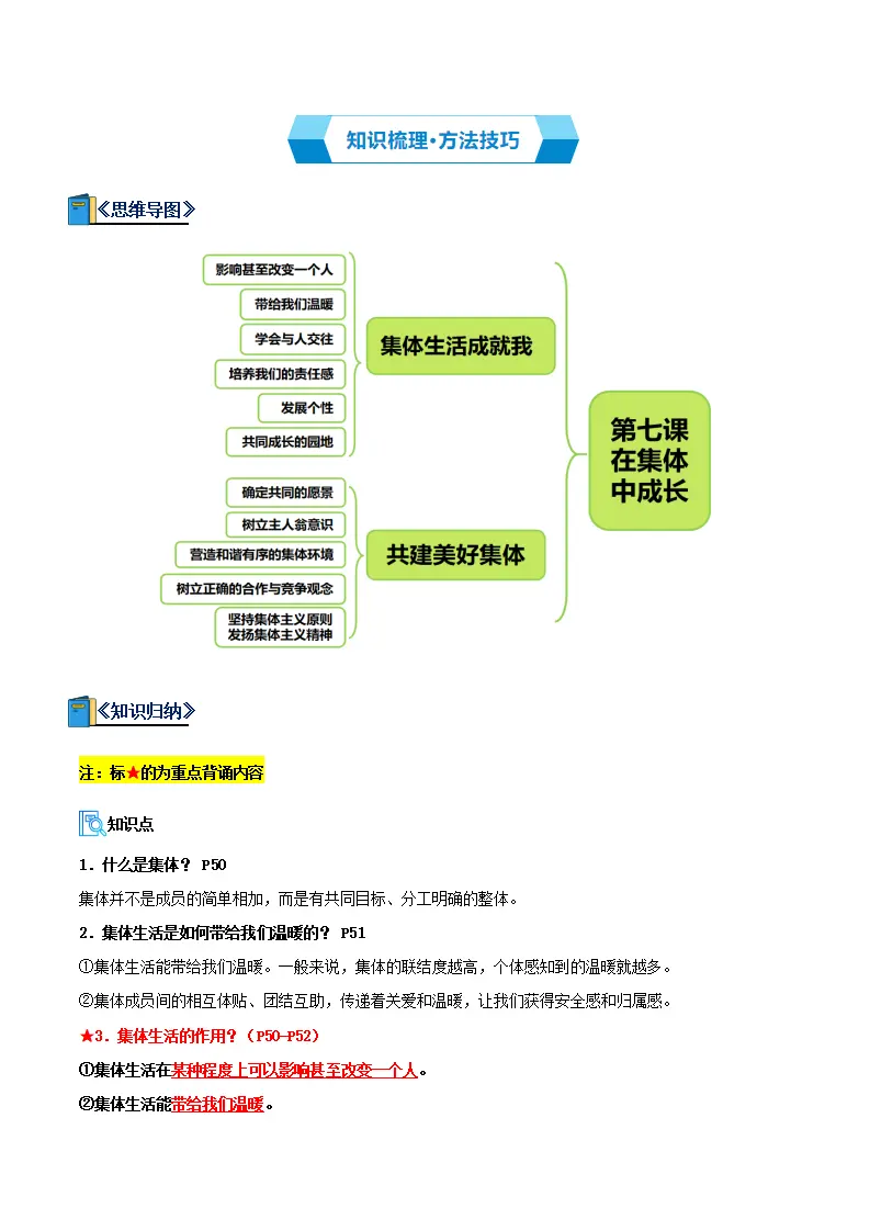 专题07 在集体中成长（期中复习讲义） 学生版_02.webp