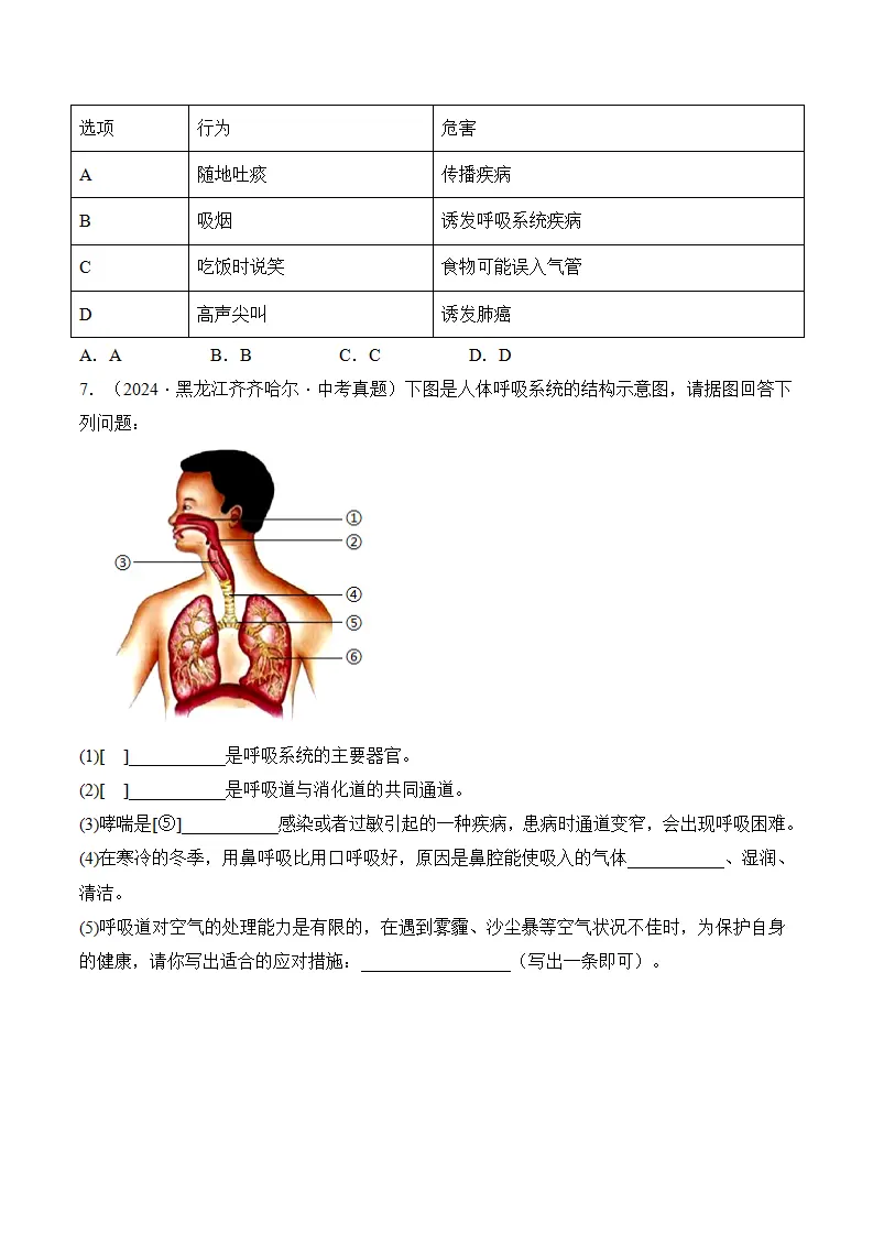 4.3.1 呼吸道对空气的处理（分层作业）（原卷版）_07.webp