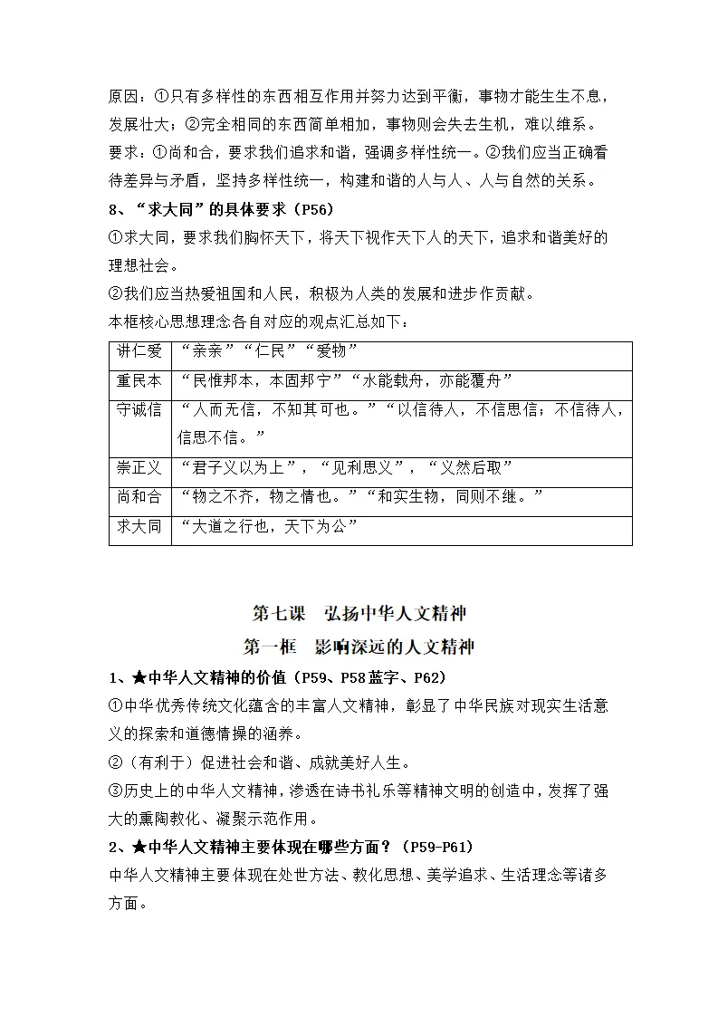第三单元传承中华优秀传统文化（知识清单）-（统编版2024）_03.webp