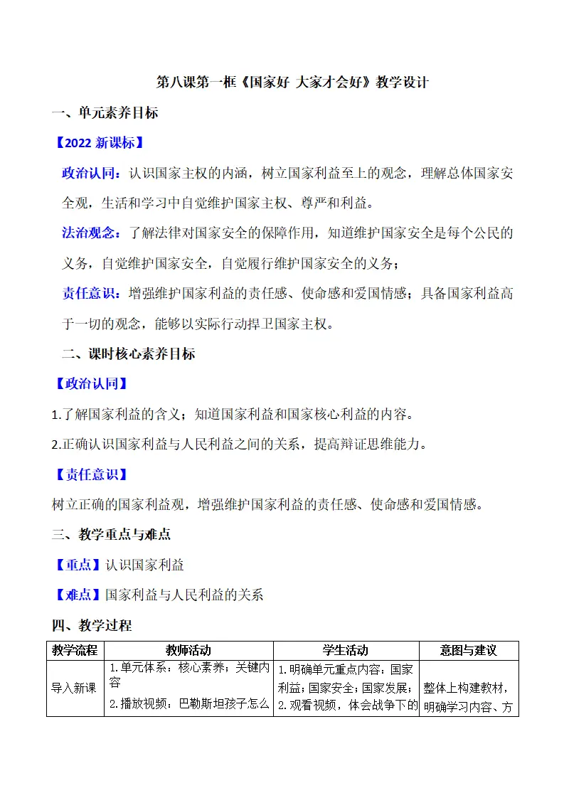8.1国家好 大家才会好（教学设计）-（部编版）_01.webp