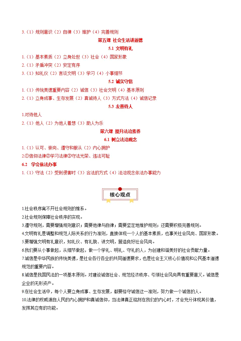 （2026版）第二单元 维护社会秩序（知识清单）_05.webp
