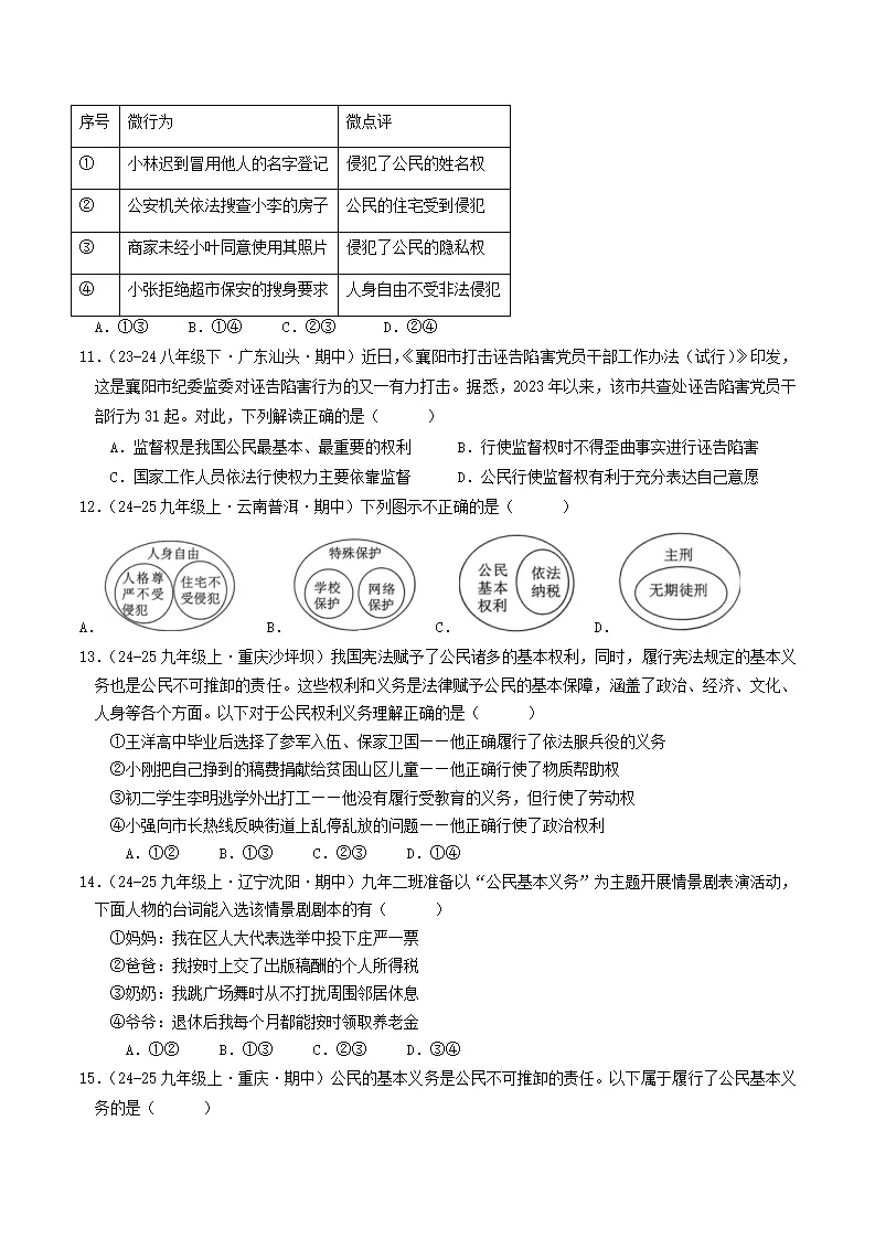 （2025版）第二单元 理解权利义务 （单元测试·基础卷） （学生版）1_03.webp