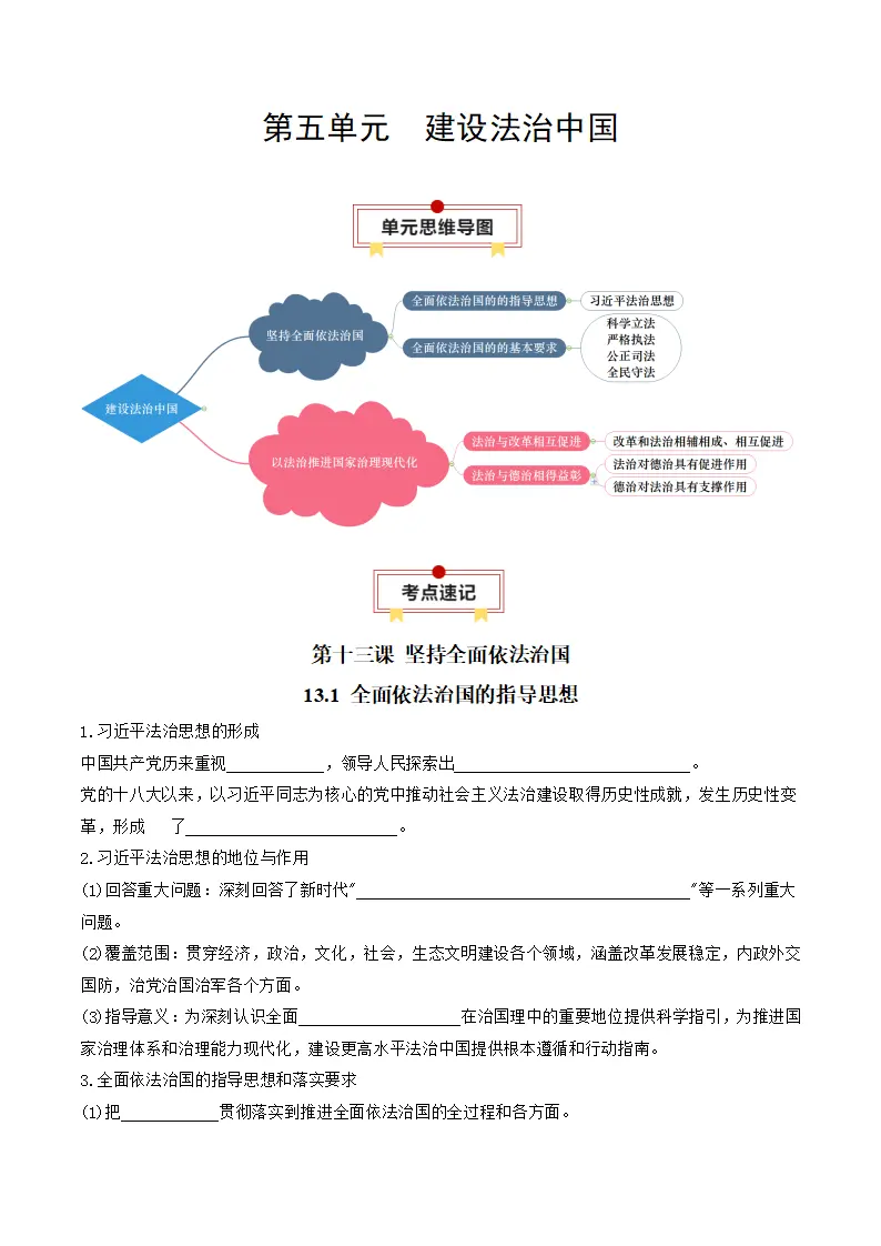 （2026版）第五单元 建设法治中国（知识清单）_01.webp