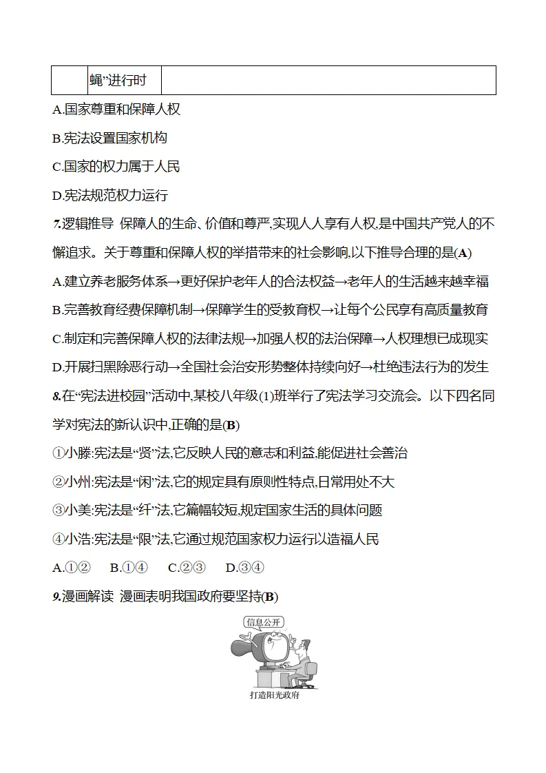 第一单元  第一课  第二框　宪法的内容和作用_04.webp