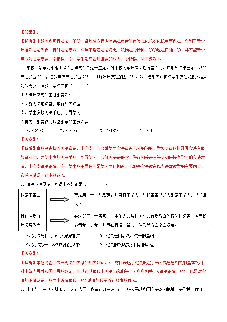 2.2加强宪法监督（分层作业）（解析版）_02.webp