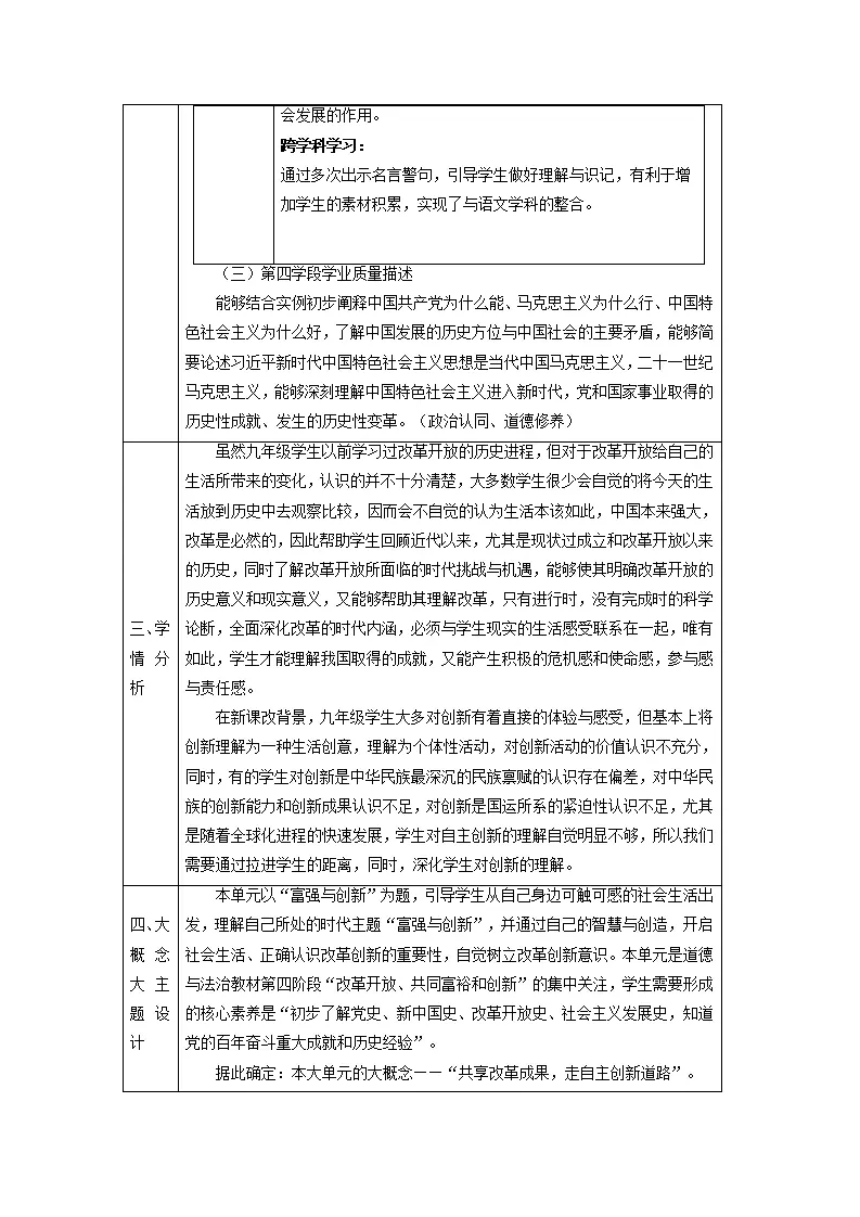 （大单元整体教学）第一单元 富强与创新 单元整体设计_03.webp