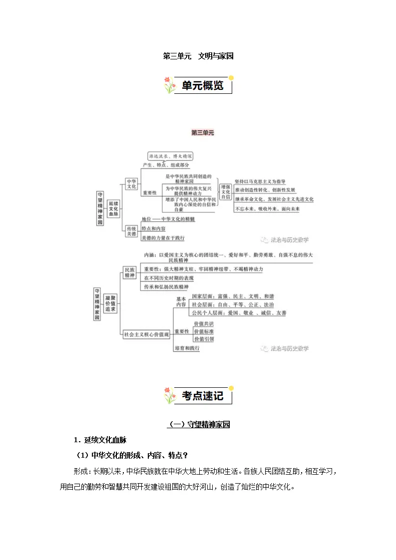 （2024版）第三单元 文明与家园（知识清单）_01.webp