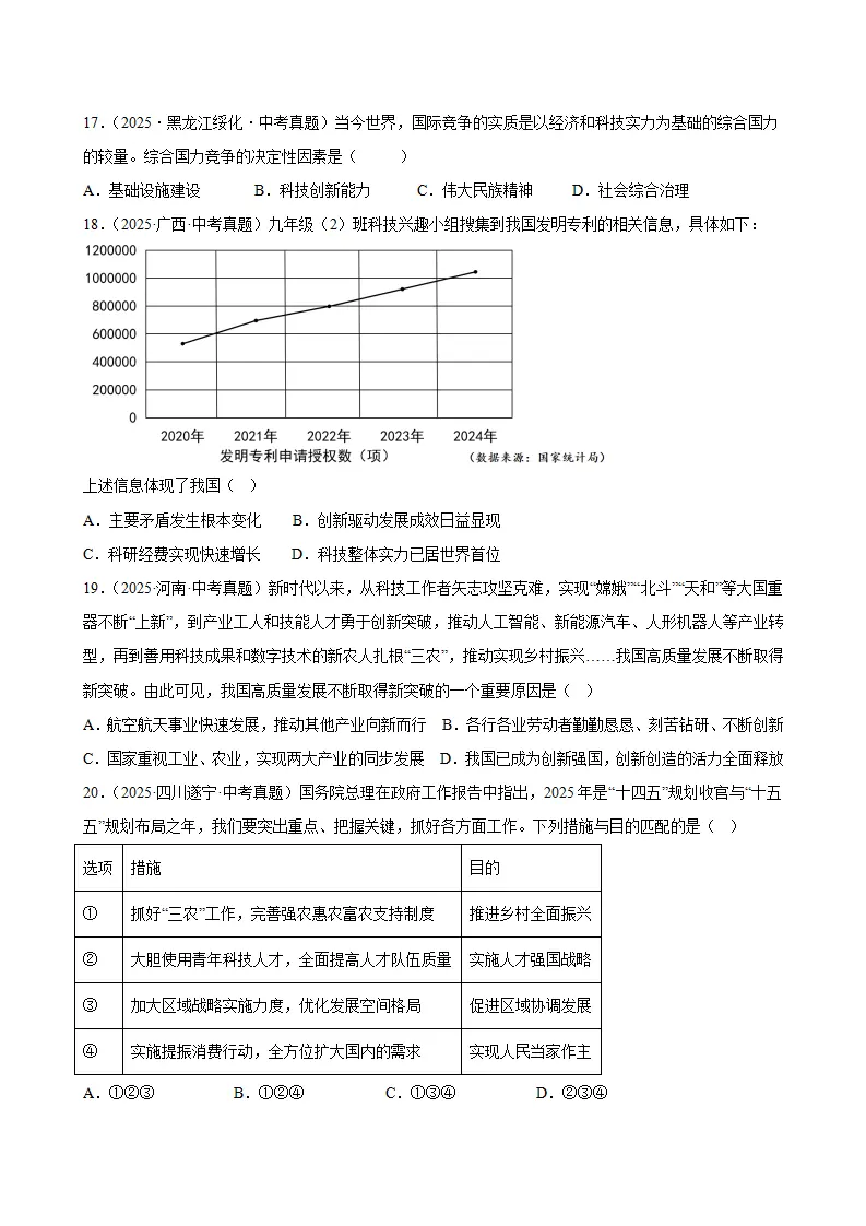（2026版）第一单元 富强与创新（期末专项训练）（学生版）_04.webp