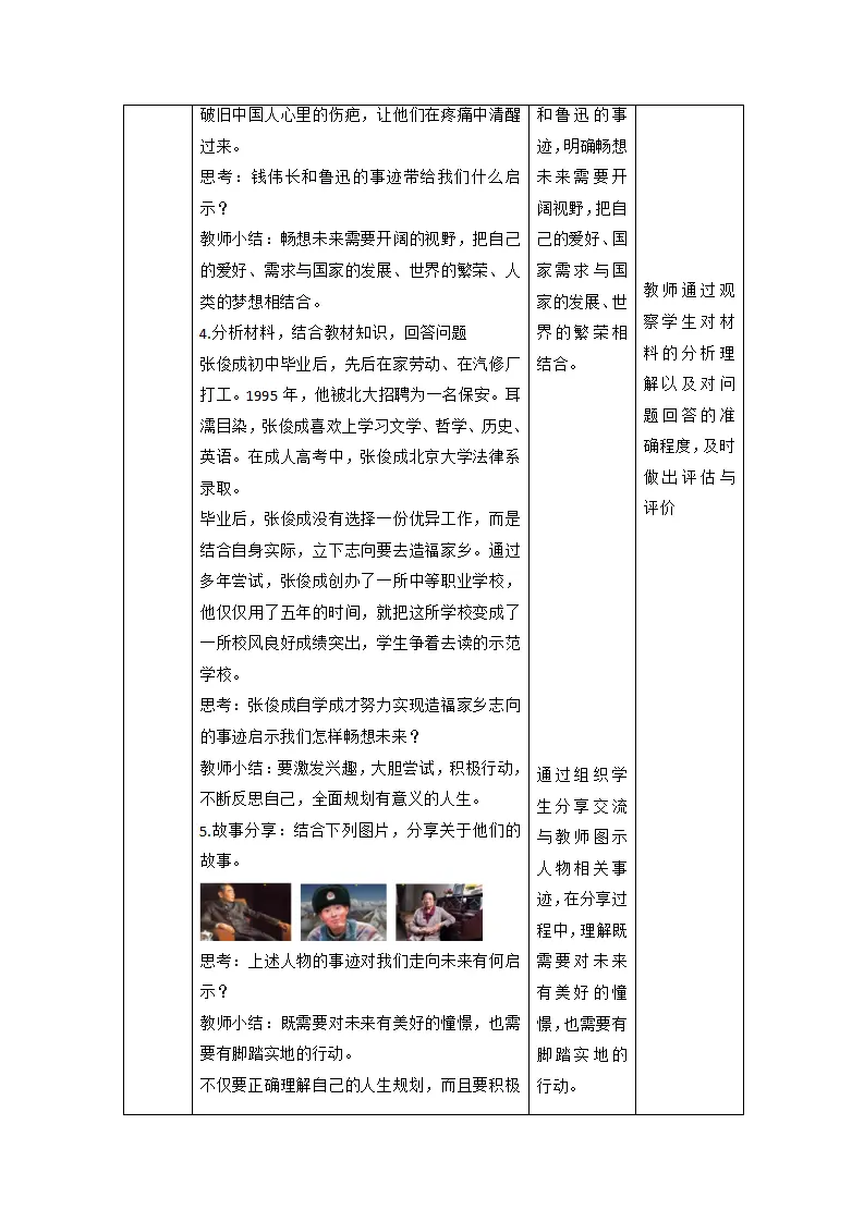 （大单元整体教学）7.2 走向未来 课时教案_03.webp