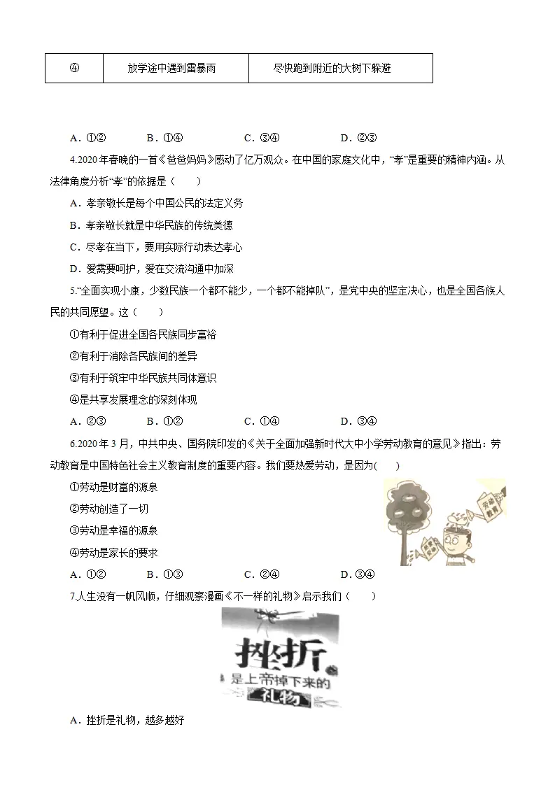 重组卷04-中考道德与法治精选真题重组卷（河南专用）（原卷版）_02.webp